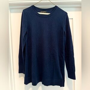 Banana Republic Split Hem Feather Touch Tunic Sweater NWT